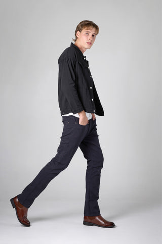 Jack Russel - Men Chino - Klassik J-3006/BLU Slim Fit Blue