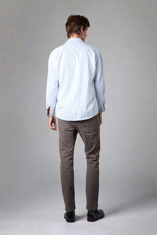 แจ็ค รัสเซล - กางเกงชิโนผู้ชาย - Klassik J-3006/GRY ทรงสลิมฟิต สีเทา