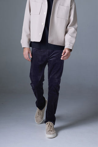 Jack Russel - Men Corduroy Pants - Klassik J-427/16/1 Corduroy Slim Fit Black