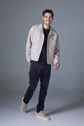 Jack Russel - Men Corduroy Pants - Klassik J-427/16/1 Corduroy Slim Fit Black