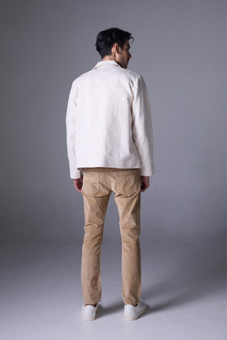 Jack Russel - Men Corduroy Pants - Klassik J-427/17/1 Corduroy Slim Fit Khaki