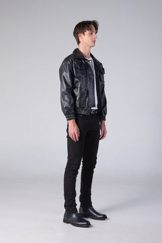 Jack Russel - Men Jeans - Klassik J-5005/4 Slim Fit Dark Blue
