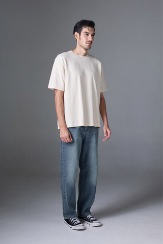 Jack Russel - Men Jeans - Klassik J-6001/BL Baggy Low Rise Wide Leg Blue