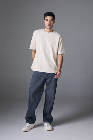 Jack Russel - Men Jeans - Klassik J-6001/RB Baggy Low Rise Wide Leg Rust Fade