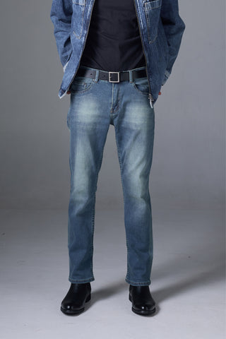 Jack Russel - Men Jeans - Handwerk J-659 Slim Fit Ash Blue Rust Fade