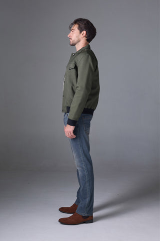 Jack Russel - Men Jeans - Handwerk J-813 Slim Fit Medium Blue Rust Fade