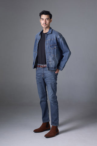 Jack Russel - Men Jeans - Handwerk J-902 Slim Fit Deep Blue