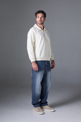 Jack Russel - Men Jeans -  Klassik J-BAGGY/DB Wide Leg Dark Blue