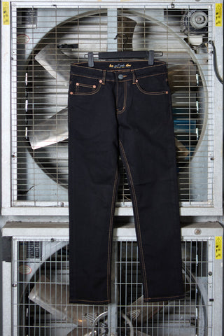 Jack Russel - Men Jeans กางเกงยีนส์ทรงสลิมคลาสสิคผู้ชาย - Handwerk J-JACK/BK2 Classic Slim Fit Black 2