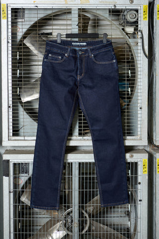Jack Russel - Men Jeans กางเกงยีนส์ทรงสลิมคลาสสิคผู้ชาย - Handwerk J-JACK/DB Classic Slim Fit Dark Blue