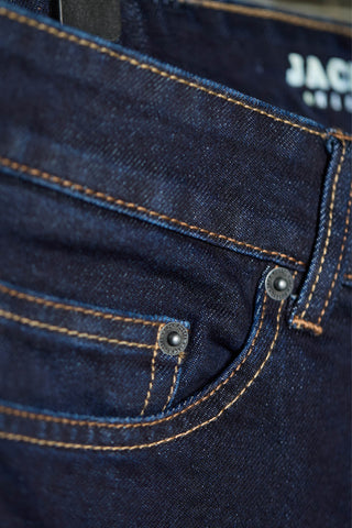 Jack Russel - Men Jeans - Handwerk J-JACK/DB Classic Slim Fit Dark Blue