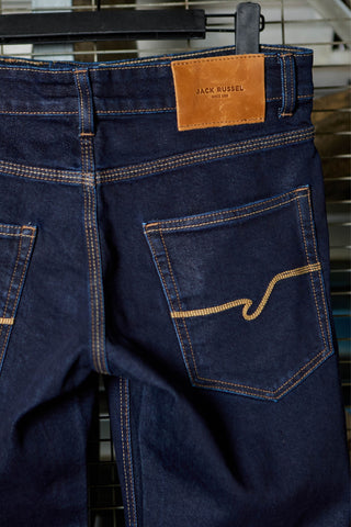 Jack Russel - Men Jeans - Handwerk J-JACK/DB Classic Slim Fit Dark Blue