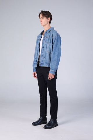 Jack Russel - Men Jeans - Handwerk J-JACK/BK Classic Slim Fit Black