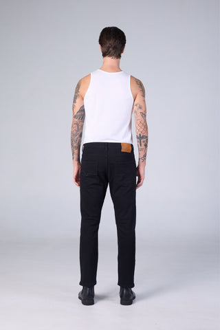 Jack Russel - Men Jeans - Handwerk J-JACK/BK Classic Slim Fit Black