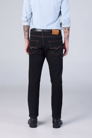 Jack Russel - Men Jeans - Handwerk J-JACK/BK2 Classic Slim Fit Black 2