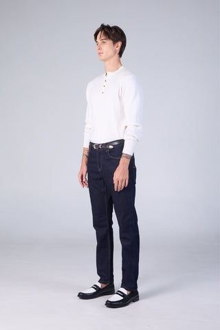 Jack Russel - Men Jeans - Handwerk J-JACK/DB Classic Slim Fit Dark Blue