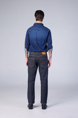 Jack Russel - Men Jeans - Handwerk J-JACK/SB Classic Slim Fit Silver Blue