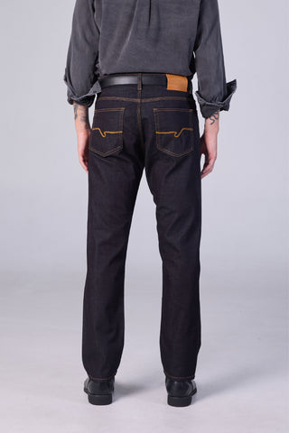 Jack Russel - Men Jeans - Handwerk J-KEANE Classic Slim Fit Indigo Midnight