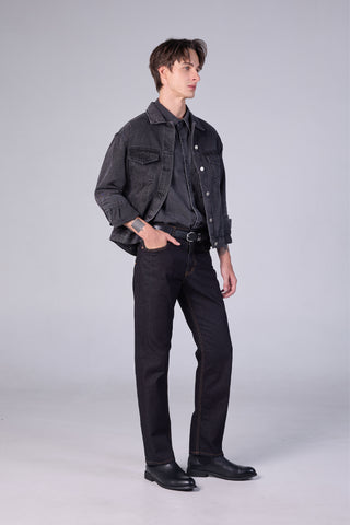 Jack Russel - Men Jeans - Handwerk J-KEANE Classic Slim Fit Indigo Midnight