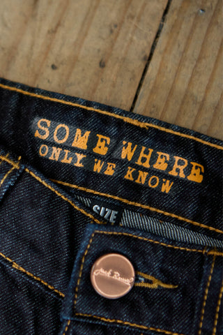 Jack Russel - Men Jeans - Handwerk J-KEANE Classic Slim Fit Indigo Midnight