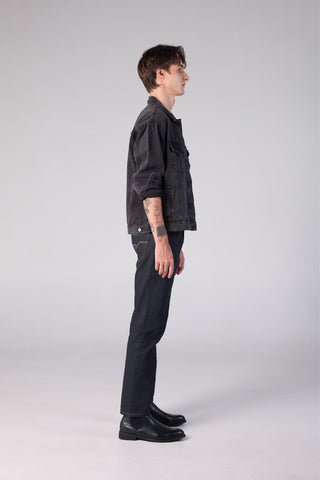 Jack Russel - Men Jeans - Handwerk J-MUST Classic Slim Fit Carbon Blue Grey