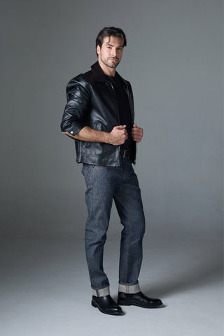 Jack Russel - Men Jeans - Meisterwerk J-RIM11 Slim Fit Irid Blue