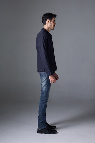 Jack Russel - Men Jeans - Handwerk J-SMOKE Slim Tight Fit Nicotine Blues Smoke Fade