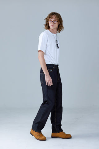 Jack Russel X Junji Ito - Unisex Jeans - Meisterwerk J-TOMIE Baggy Low Rise Wide Leg