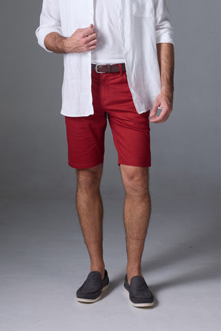Men Shorts Straight Fit - Klassik JS-1/27  Straight Fit Cement