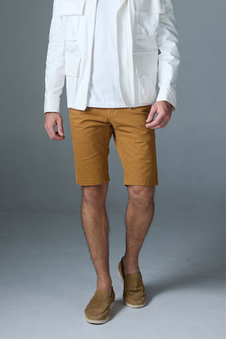 Jack Russel - Men Shorts - Klassik JS-217/YL Slim Fit Yellow Mastard