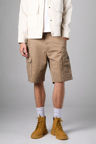 Jack Russel - Men Cargo Shorts - Handwerk JS-SON/KK Slim Fit Khaki