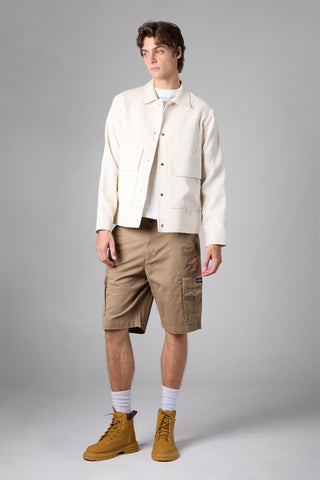 Jack Russel - Men Cargo Shorts - Handwerk JS-SON/KK Slim Fit Khaki