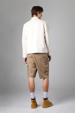 Jack Russel - Men Cargo Shorts - Handwerk JS-SON/KK Slim Fit Khaki