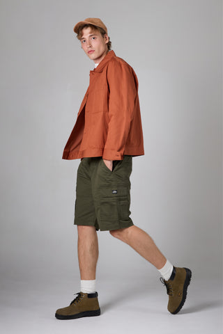 Jack Russel - Men Cargo Shorts - Handwerk JS-SON/OLV Slim Fit Olive Green