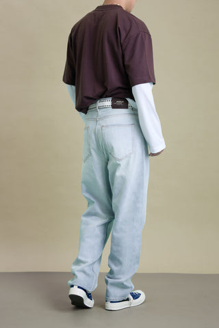 Jack Russel - Men Jeans - Klassik J-BAGGY/LB Baggy Fit Optical Light Blue Fade