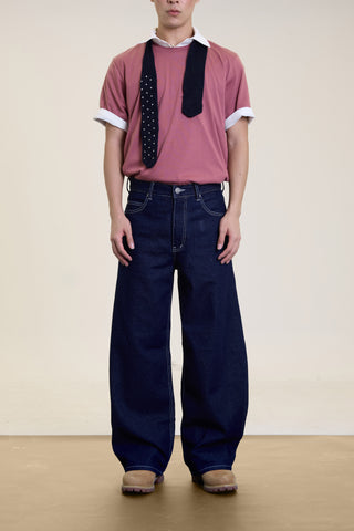 Jack Russel - Men Jeans - Klassik J-BARREL/DB Barrel Fit Dark Blue Soft Fade