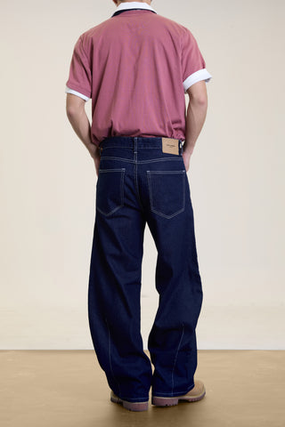 Jack Russel - Men Jeans - Klassik J-BARREL/DB Barrel Fit Dark Blue Soft Fade