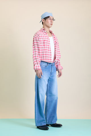 Jack Russel - Men Jeans - Klassik J-BARREL/LB Barrel Fit Light Blue Soft Fade