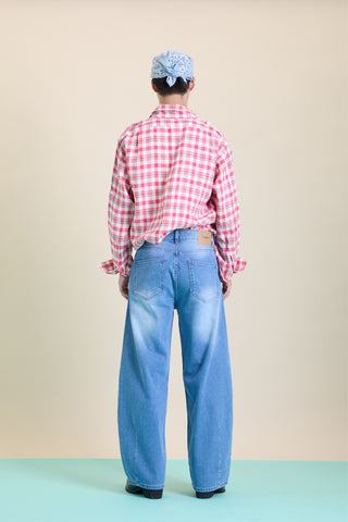 Jack Russel - Men Jeans - Klassik J-BARREL/LB Barrel Fit Light Blue Soft Fade