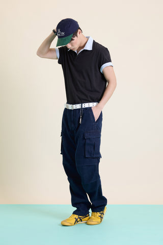 Jack Russel - Men Cargo - Klassik J-223/BL Regular Fit Medium Blue