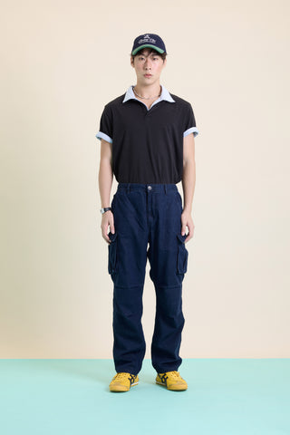 Jack Russel - Men Cargo - Klassik J-223/BL Regular Fit Medium Blue