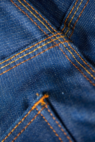 Jack Russel - Men Jeans - Meisterwerk J-RIM4 Slim Fit Metallc/Royal Blue & Red Selvedge Unsanforized