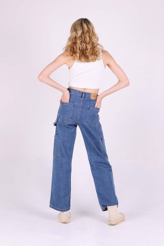 JACK RUSSEL กางเกงยีนส์ผู้หญิง ทรงกระบอก รุ่น JF-140 กางเกงยีนส์แจ็ครัสเซล Jack Russel Jeans
